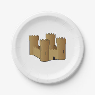 Plato De Papel Placas de papel para fiestas temáticas de Sandcast