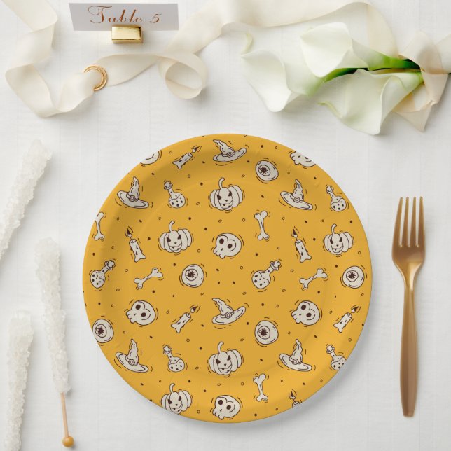 Plato De Papel Placas de papel para hélices y esqueletos (Boda)