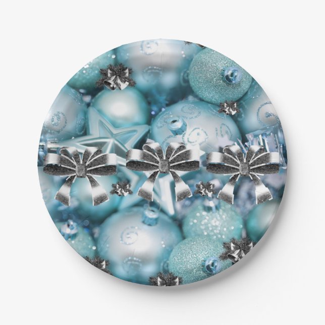 Plato De Papel Placas de papel para navidades, (Anverso)