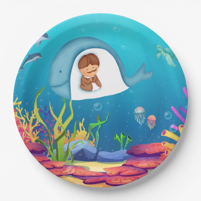 Plato De Papel Placas de papel para niños - Fiesta de inspiración (Anverso)