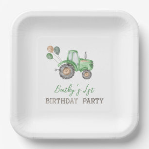 Plato De Papel Placas de papel para tractores Placas de cumplea