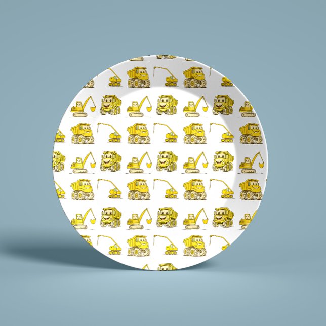 Plato De Papel Placas de papel para vehículos divertidos de const (Subido por el creador)