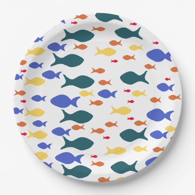 Plato De Papel Placas de papel Personalizado (Anverso)