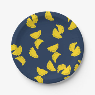 Plato De Papel Placas de papel Pierogi Cutas
