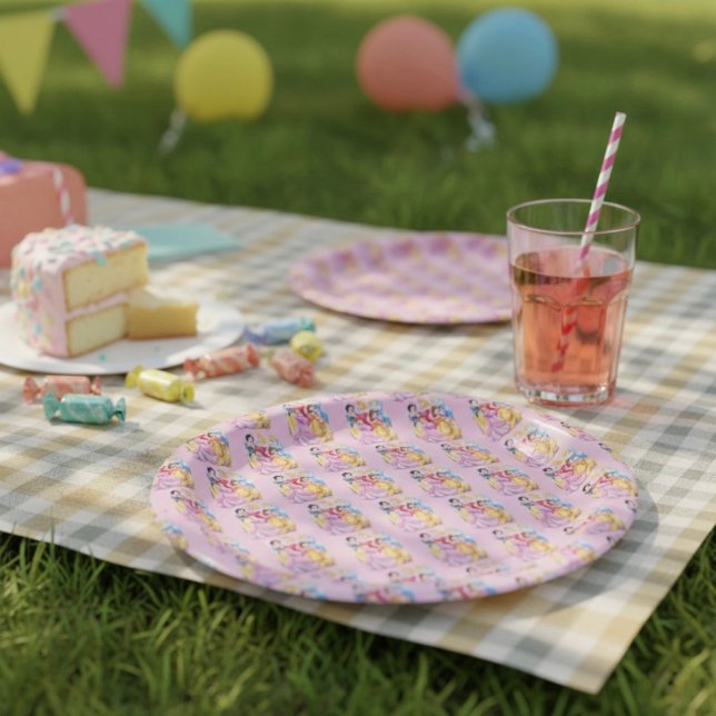 Plato De Papel Placas de papel Princess (Subido por el creador)