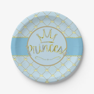 Plato De Papel Placas de papel Princess