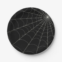 Placas de papel - Spiderweb + Colores de encargo