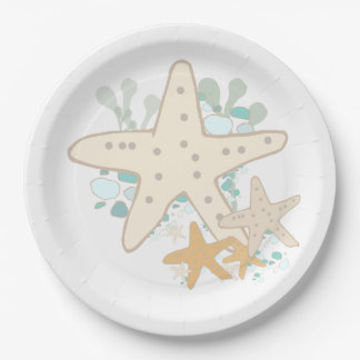 Plato De Papel Placas de papel Starfish