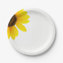 Placas De Papel Sunflower