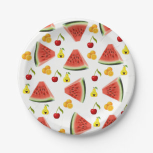 Plato De Papel Placas de papel Watermon