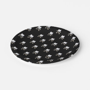 Plato De Papel Placas de papel Westie de KiniArt Torrid