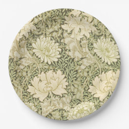 Plato De Papel Placas de papel William Morris Chrysanthemum