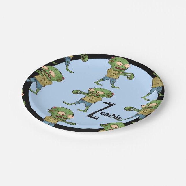 Plato De Papel Placas de papel zombis (Angular)