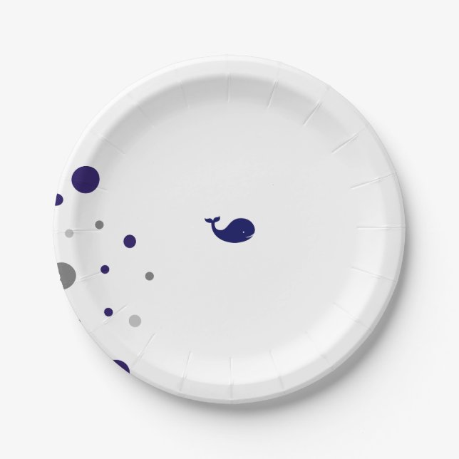 Plato De Papel Placas de postre (Anverso)