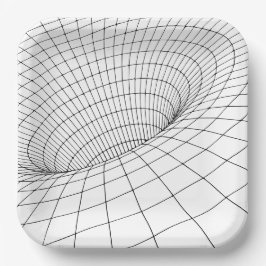 Plato De Papel Placas de taladro 3D