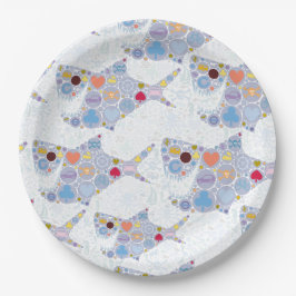 Plato De Papel Placas de tiburón