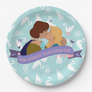 Plato De Papel Placas del fiesta del Odette y de Derek (9