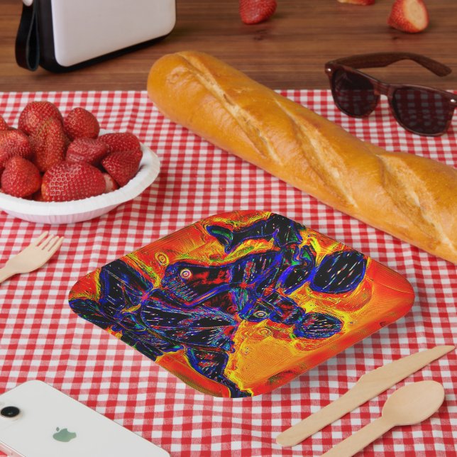 Plato De Papel Placas fiesta (Picnic)