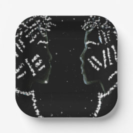 Plato De Papel Placas fiesta