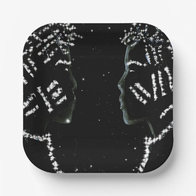 Plato De Papel Placas fiesta (Anverso)