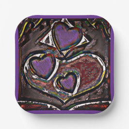 Plato De Papel Placas fiesta