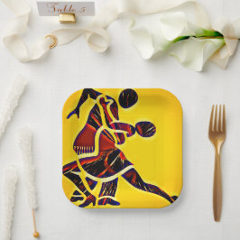 Plato De Papel Placas fiesta