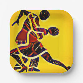 Plato De Papel Placas fiesta