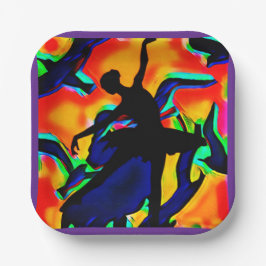 Plato De Papel Placas fiesta