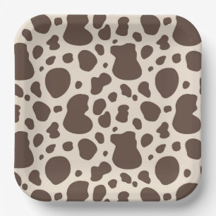 Plato De Papel Placas Fiesta de Cowboy Placas de papel para imp