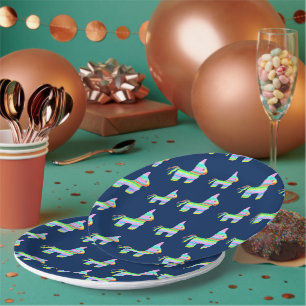 Plato De Papel Placas Fiesta Pinata