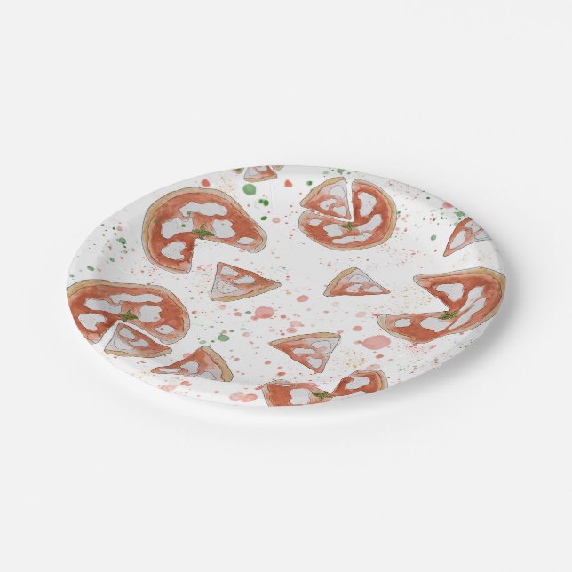 Plato De Papel Placas fiesta pizza (Angular)