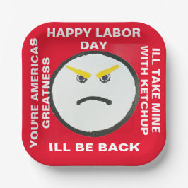 Plato De Papel placas fiestas