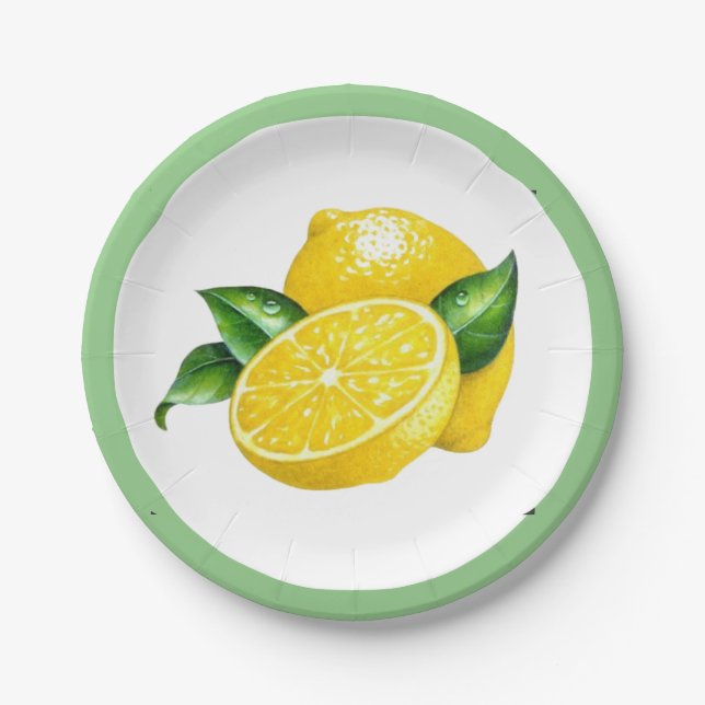 Plato De Papel placas fiestas (Anverso)