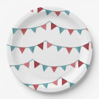 Placas Fiestas Circus | Placas de papel de carnava