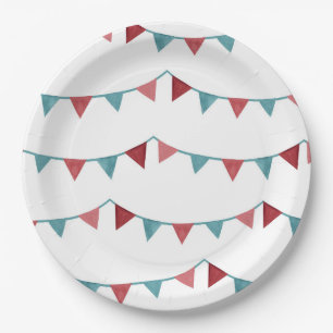 Plato De Papel Placas Fiestas Circus Placas de papel de carnava