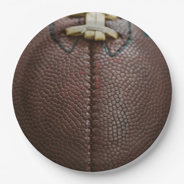 Plato De Papel Placas Fiestas de fútbol (Anverso)