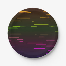 Plato De Papel Placas Fiestas de Salto Galaxy