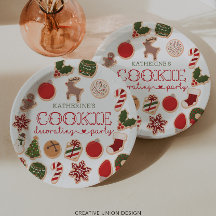 Placas Fiestas decorativas de cookies navidades
