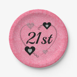 Plato De Papel placas fiestas especiales de bonito 21