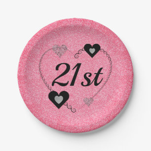 Plato De Papel placas fiestas especiales de bonito 21