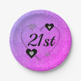 Plato De Papel placas fiestas especiales de bonito 21