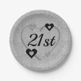 Plato De Papel placas fiestas especiales de bonito 21