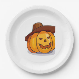 Plato De Papel Placas Fiestas festivas de Halloween