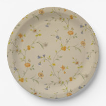 Placas Florales Vintage
