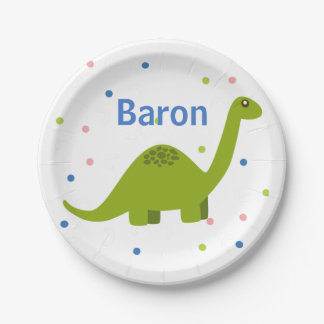 Plato De Papel Placas personalizadas de la fiesta de cumpleaños