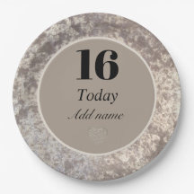 Placas personalizadas de terciopelo de lujo 16.ª