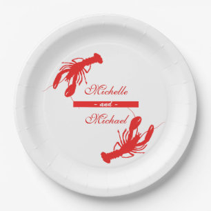 Plato De Papel Placas personalizadas del acontecimiento de la