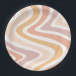 Plato De Papel Placas Retro Sun Birthday Party<br><div class="desc">Placas Fiesta Sun</div>