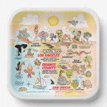 Placas soleadas de papel de SoCal