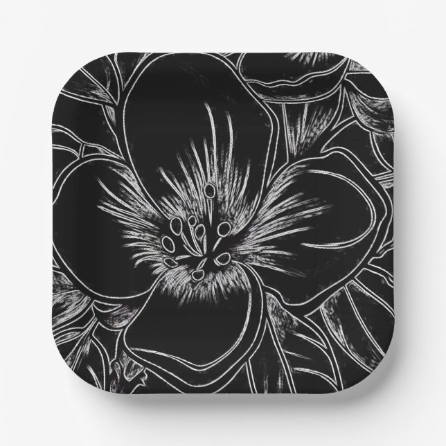 Plato De Papel Placas Studio16 (Anverso)